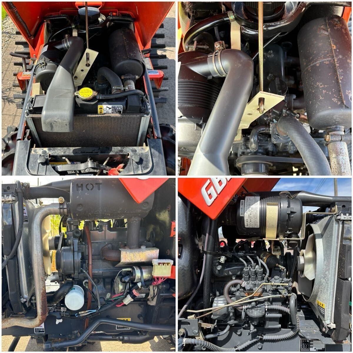 NO.1-2071( Niigata ) Kubota трактор GB140 часомер 264 час роторный RS1305PC имеется 14 лошадиные силы 4WD