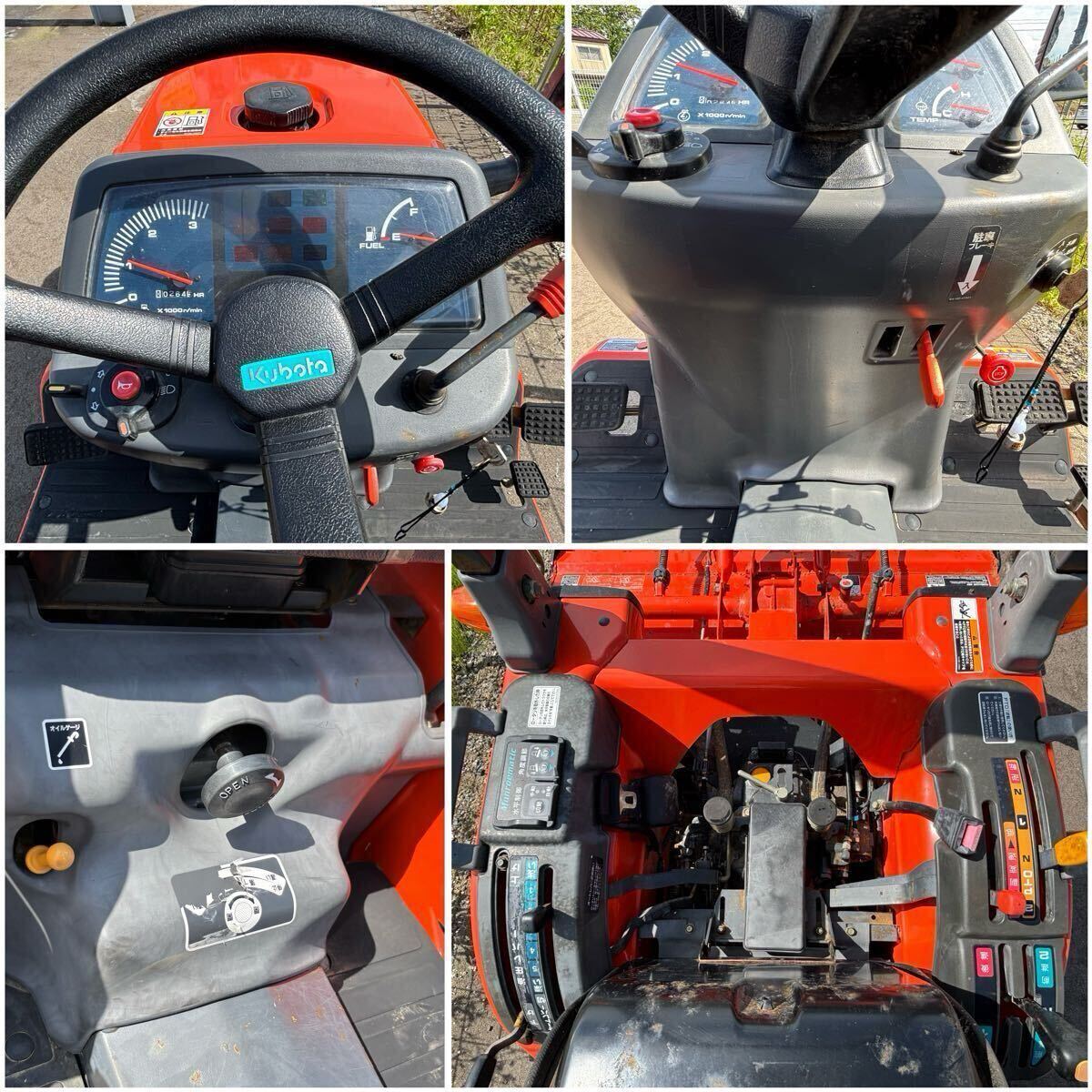 NO.1-2071( Niigata ) Kubota трактор GB140 часомер 264 час роторный RS1305PC имеется 14 лошадиные силы 4WD