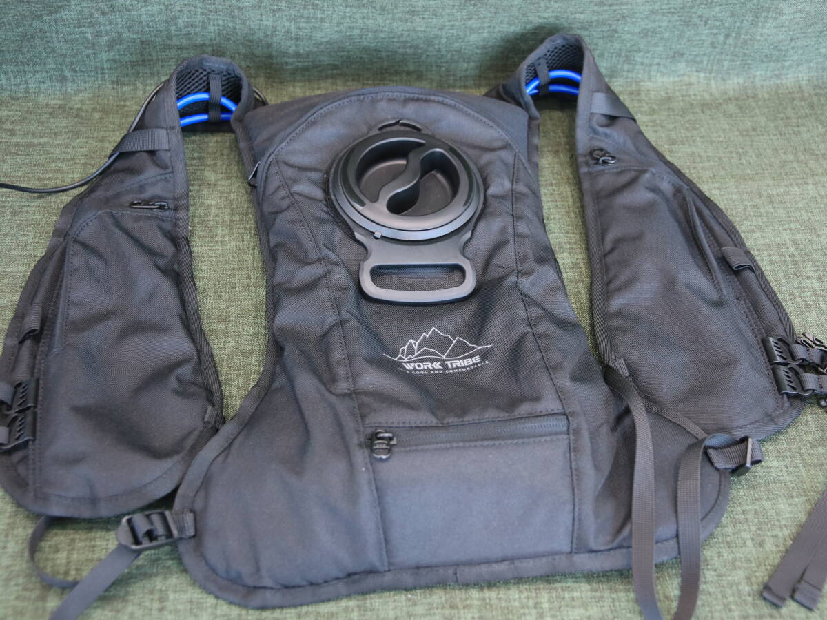 あ//Q0267【保管品】ユニワールド　WORK TRIBE 水冷ベスト　PRO バッテリー付き　S~5L対応