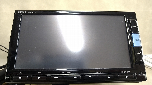 メモリーナビ ホンダ ギャザーズ VXM-152VFi QY-7500H-A 地デジ受信 DVD再生　Bluetooth セキュリティーカード付き　地図2017年　