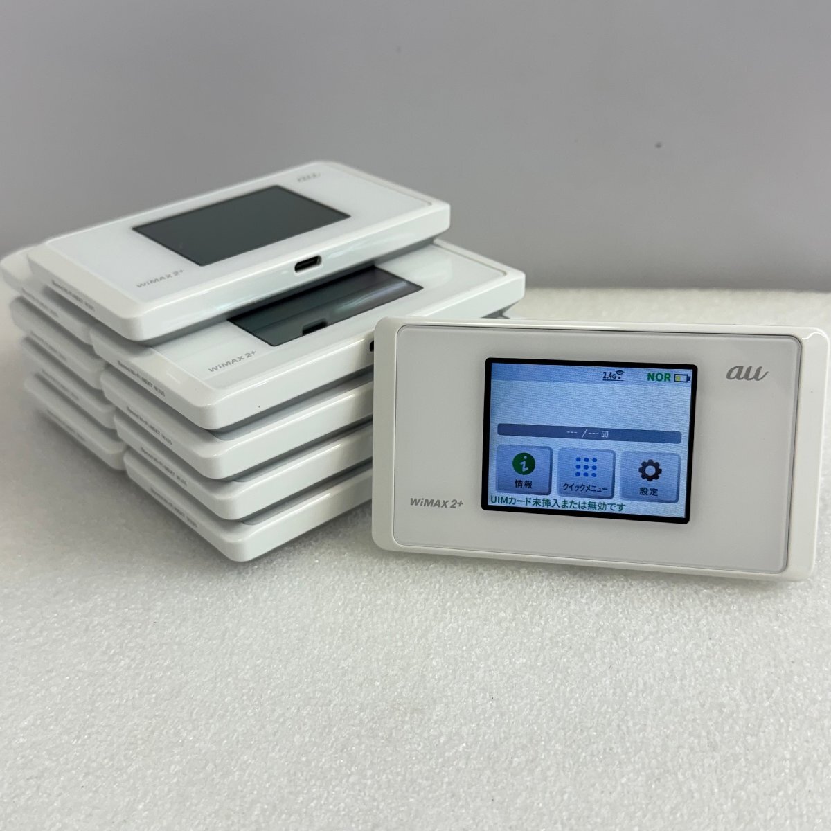 【中古】[NEC] Speed Wi-Fi NEXT WX05 au版 / 10臺(tái)セット