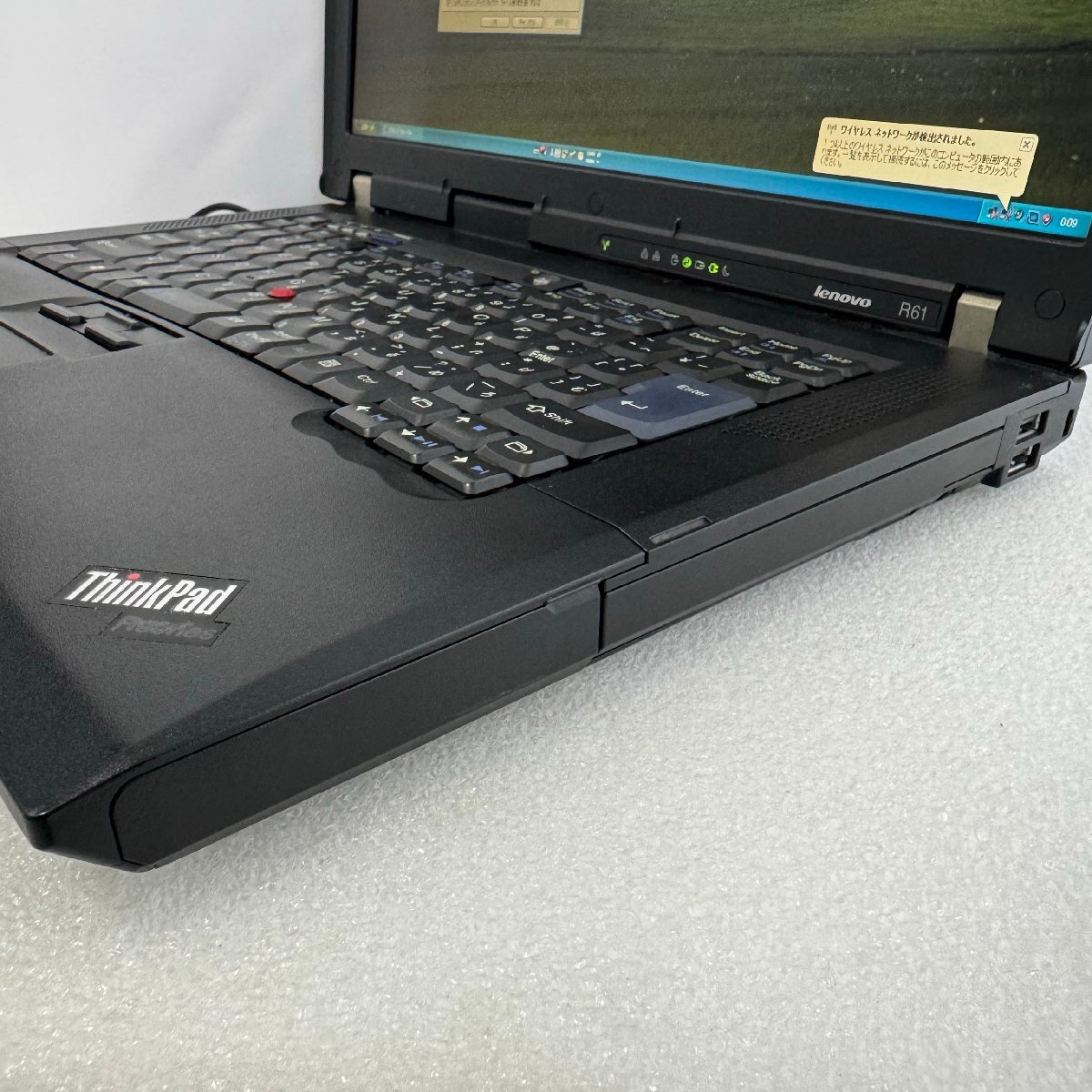 【ジャンク】lenovo ThinkPad R61 Windows XP Pro搭載
