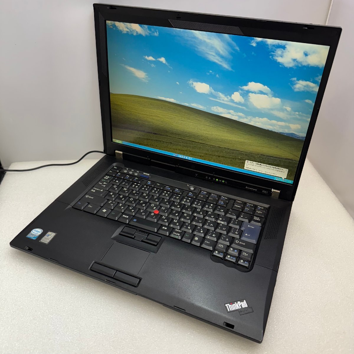 【ジャンク】lenovo ThinkPad R61 Windows XP Pro搭載