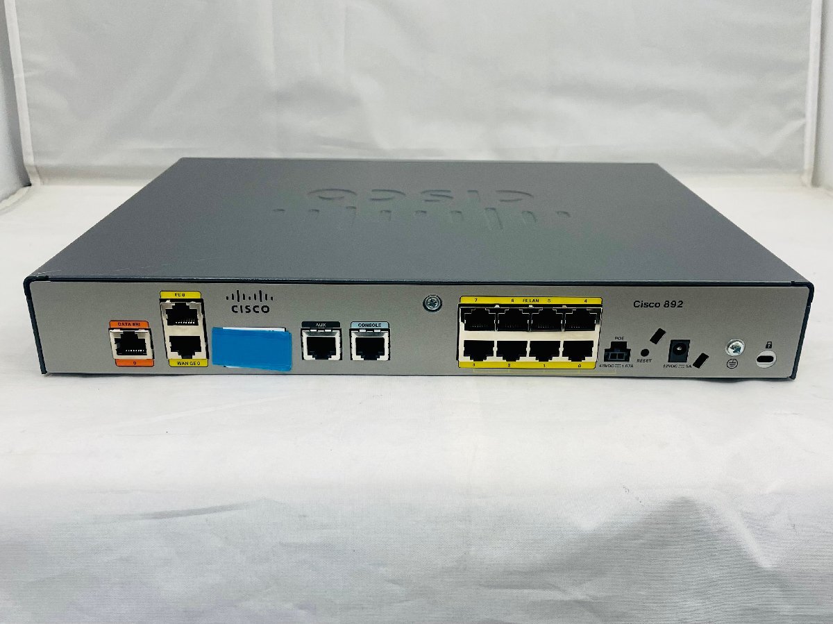【中古】CiscoSystems Cisco 800Series Cisco892 ルーター