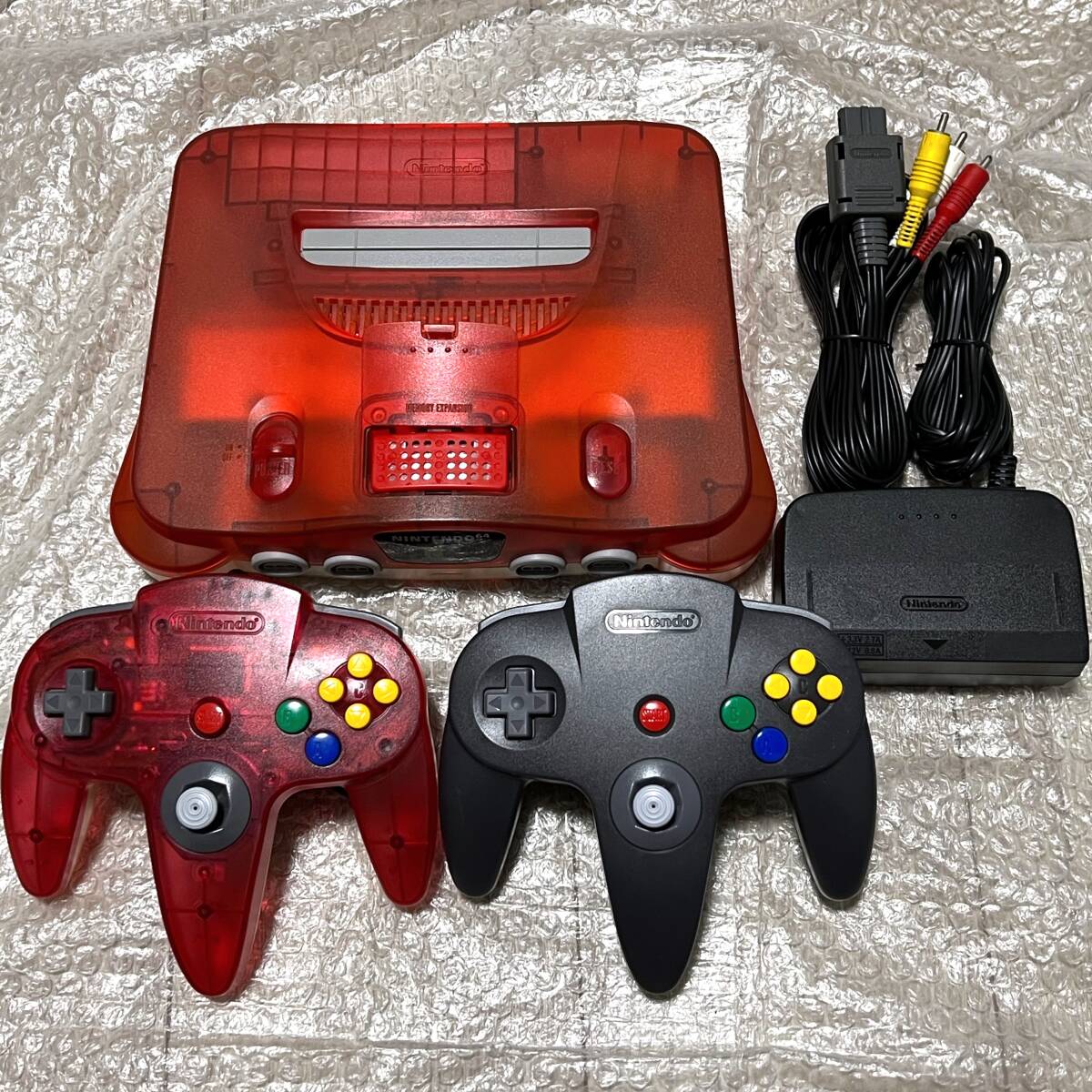 Nintendo (ニンテンドー) Nintendo64 クリアレッド @ NUS-001