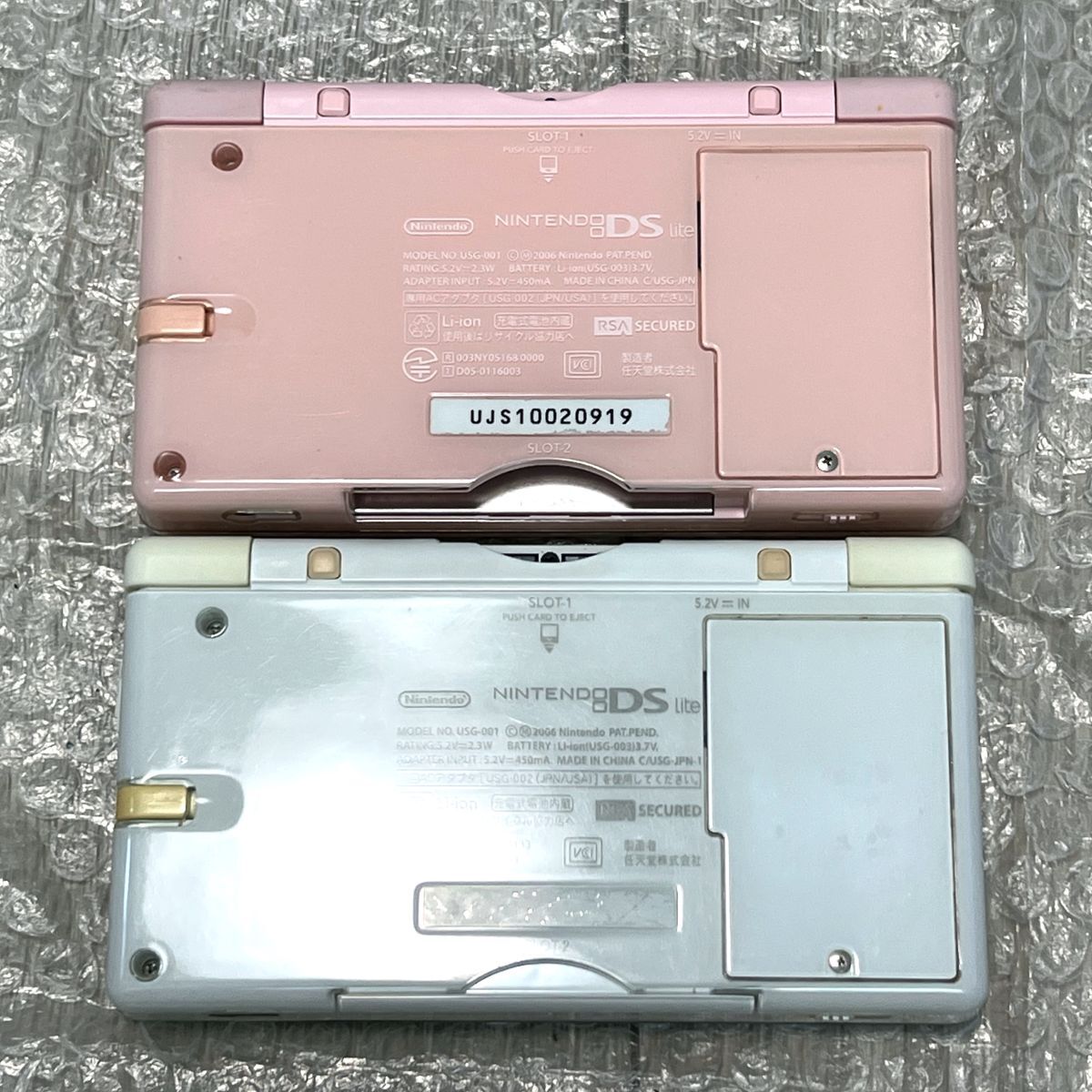 ( рабочее состояние подтверждено ) NDS Nintendo DSLite корпус crystal белый noble розовый USG-001 NINTENDO Game Boy Advance GBA