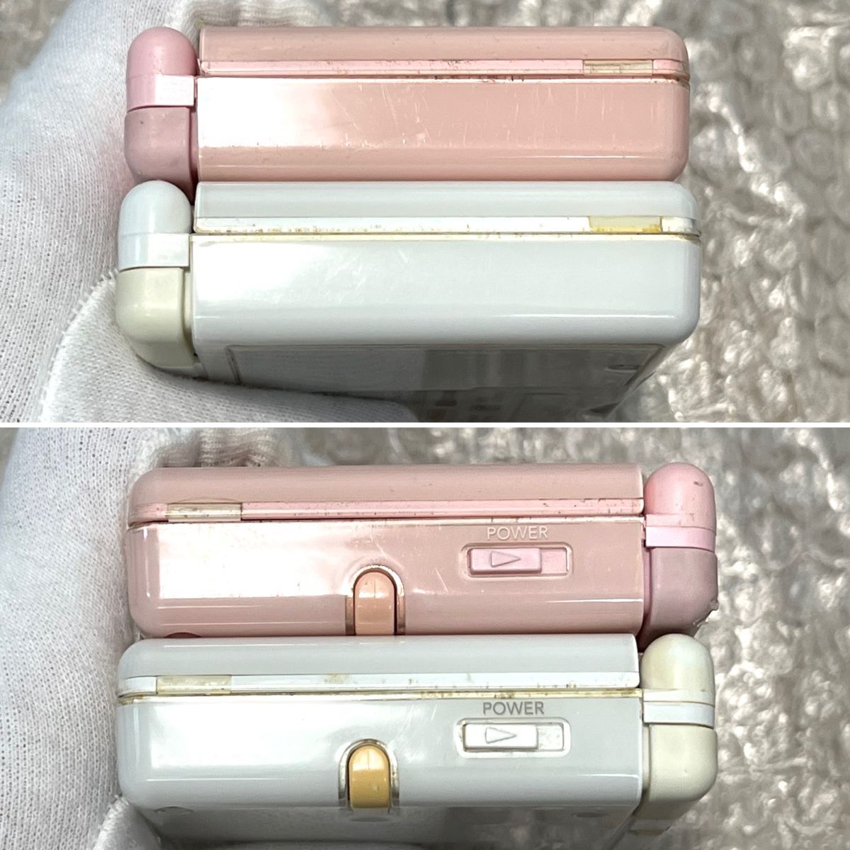( рабочее состояние подтверждено ) NDS Nintendo DSLite корпус crystal белый noble розовый USG-001 NINTENDO Game Boy Advance GBA