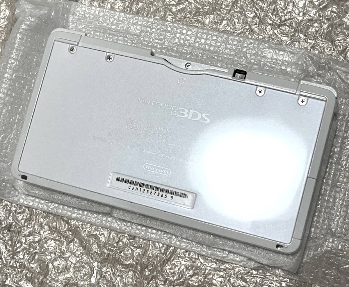〈新品未使用〉ニンテンドー3DS 本體 ピュアホワイト NINTENDO 3DS CTR-001 ICE WHITE