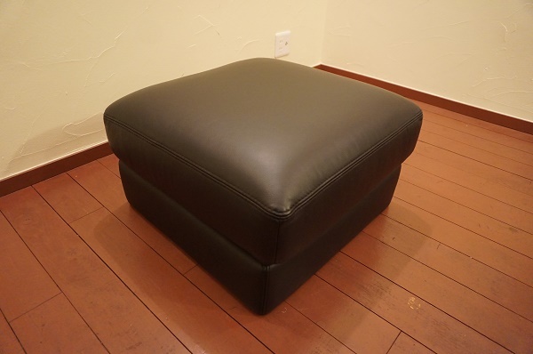 ドイツ KELVIN GIOLMANI ケルヴィンジョルマーニ 高級(jí) ハイクラス 総本革 ソファ オットマン スツール/北歐 cassina arflex karimoku actus