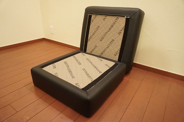 ドイツ KELVIN GIOLMANI ケルヴィンジョルマーニ 高級(jí) ハイクラス 総本革 ソファ オットマン スツール/北歐 cassina arflex karimoku actus