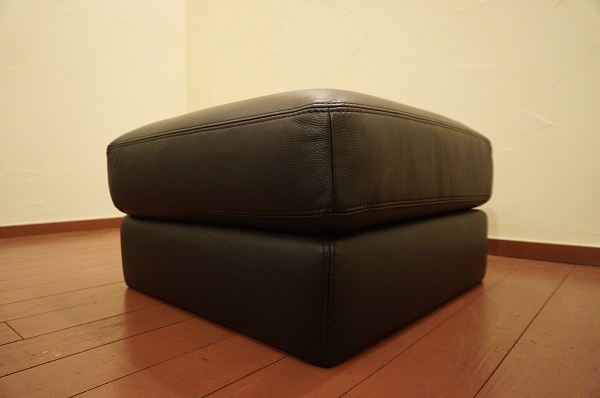 ドイツ KELVIN GIOLMANI ケルヴィンジョルマーニ 高級(jí) ハイクラス 総本革 ソファ オットマン スツール/北歐 cassina arflex karimoku actus