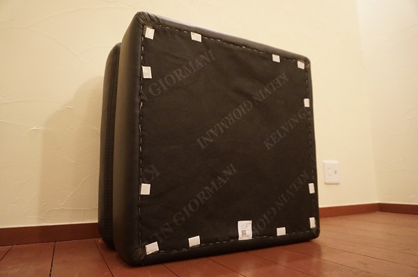 ドイツ KELVIN GIOLMANI ケルヴィンジョルマーニ 高級(jí) ハイクラス 総本革 ソファ オットマン スツール/北歐 cassina arflex karimoku actus