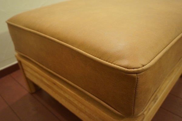 北歐モダン フェイクレザー ブラウン ソファ オットマン スツール チェア 椅子 イス / actus idee karimoku unico MUJI crashgate