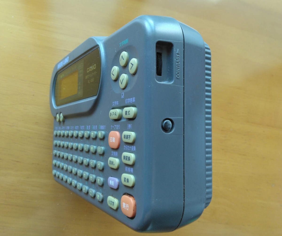 CASIO KL-1000 иероглифы этикетка зажигалка утиль 