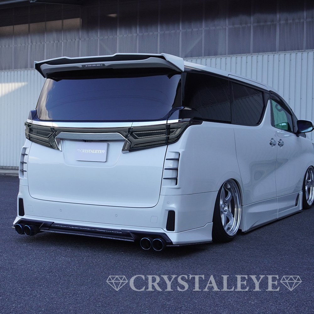  подлинный товар 1 иен ~ 30 серия Vellfire Alphard первая половина и вторая половина соответствует NEW стиль волокно LED tail затонированный модель новый товар 5 деталь комплект немедленная уплата 