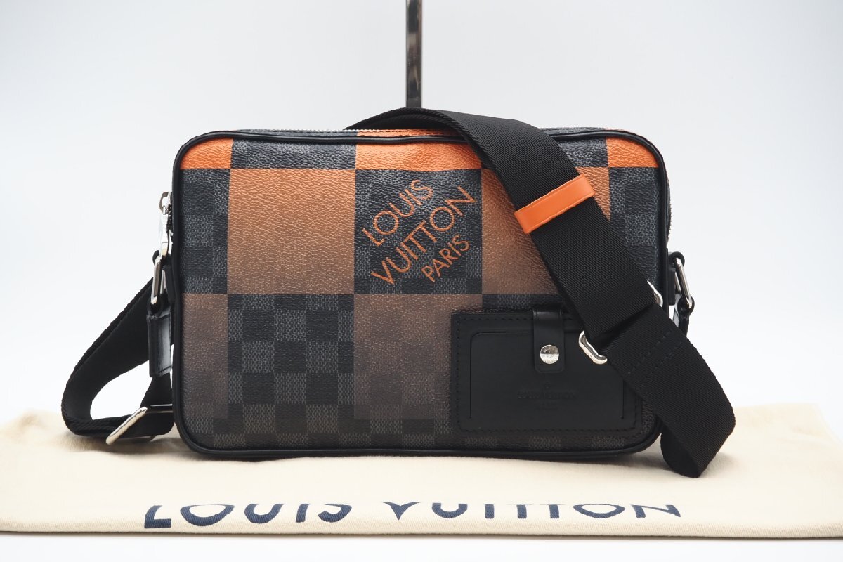 ☆安心の３大保証☆ ABランク ?LOUIS VUITTON ルイ ヴィトン/ショルダーバッグ? N40421 ジャイアント アルファ メッセンジャー 美 送料込