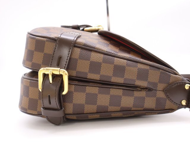 ★３日以內(nèi)返品可★ LOUIS VUITTON ルイ ヴィトン ダミエ エベヌ ハイバリー M43501 ブラウン