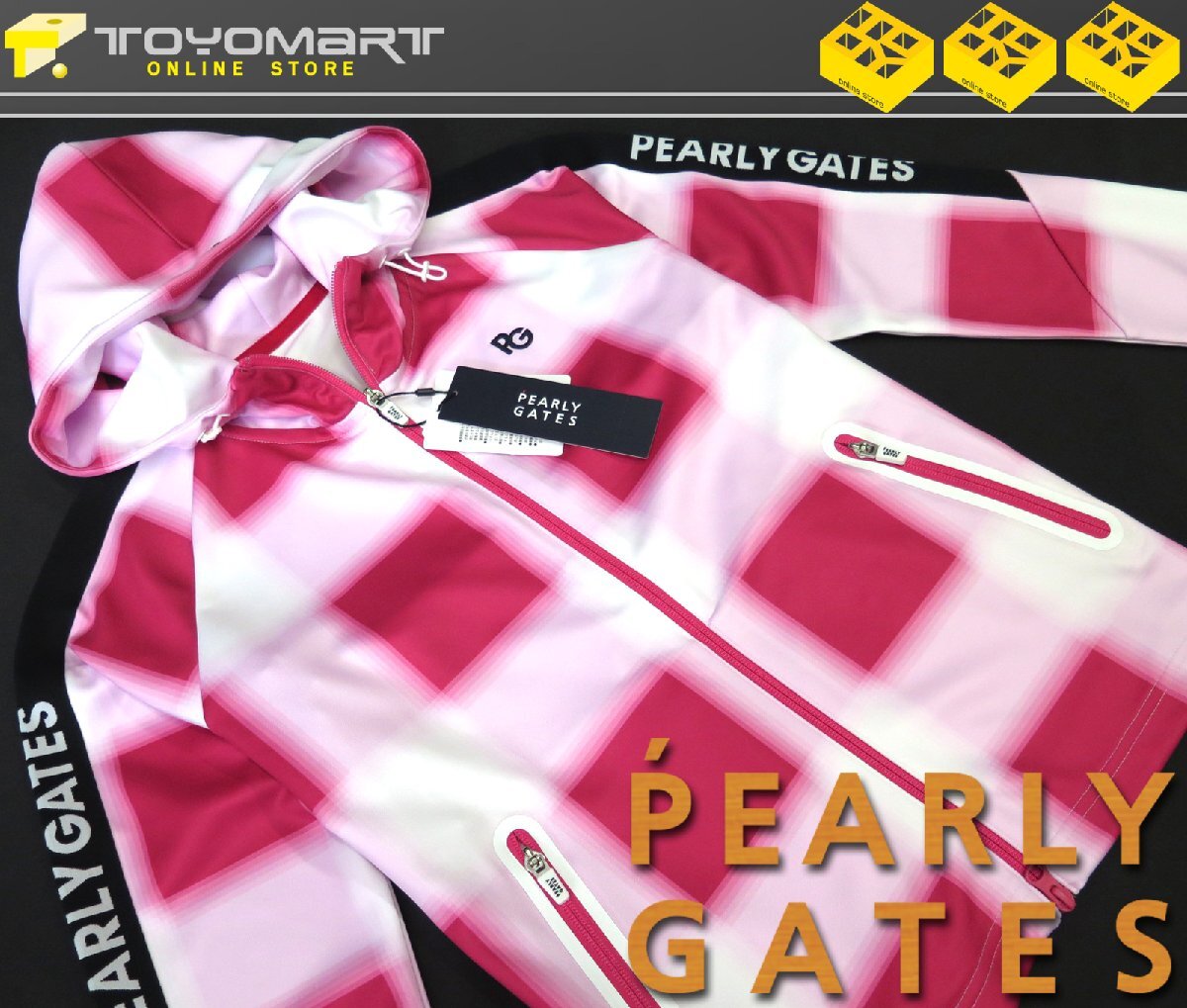 パーリーゲイツ PEARLY GATES ブルゾン ピンク （パーリーゲイツ