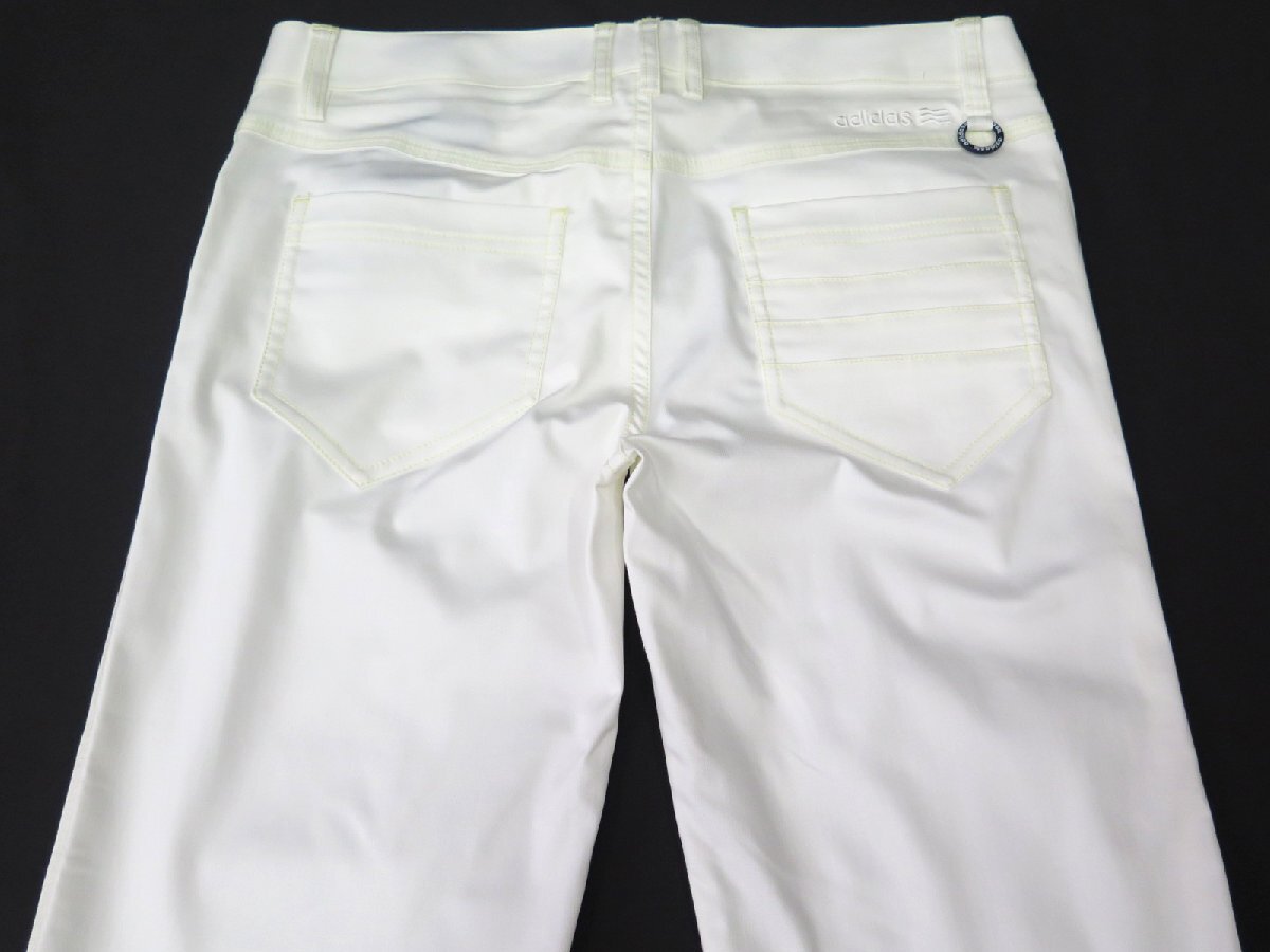 AD77●アディダスゴルフ adidas Golf （レディース）●N60051　新品　クロップドパンツ　ホワイト/M　定価9900円