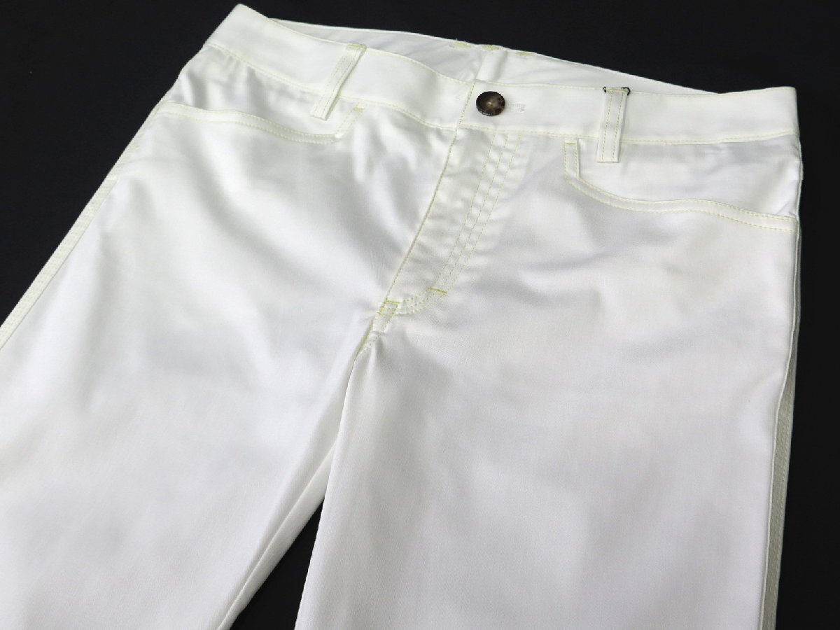 AD77●アディダスゴルフ adidas Golf （レディース）●N60051　新品　クロップドパンツ　ホワイト/M　定価9900円
