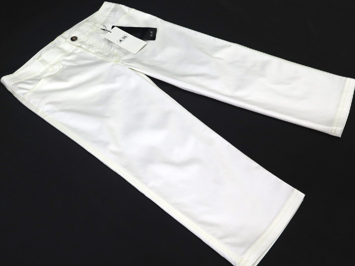 AD77●アディダスゴルフ adidas Golf （レディース）●N60051　新品　クロップドパンツ　ホワイト/M　定価9900円