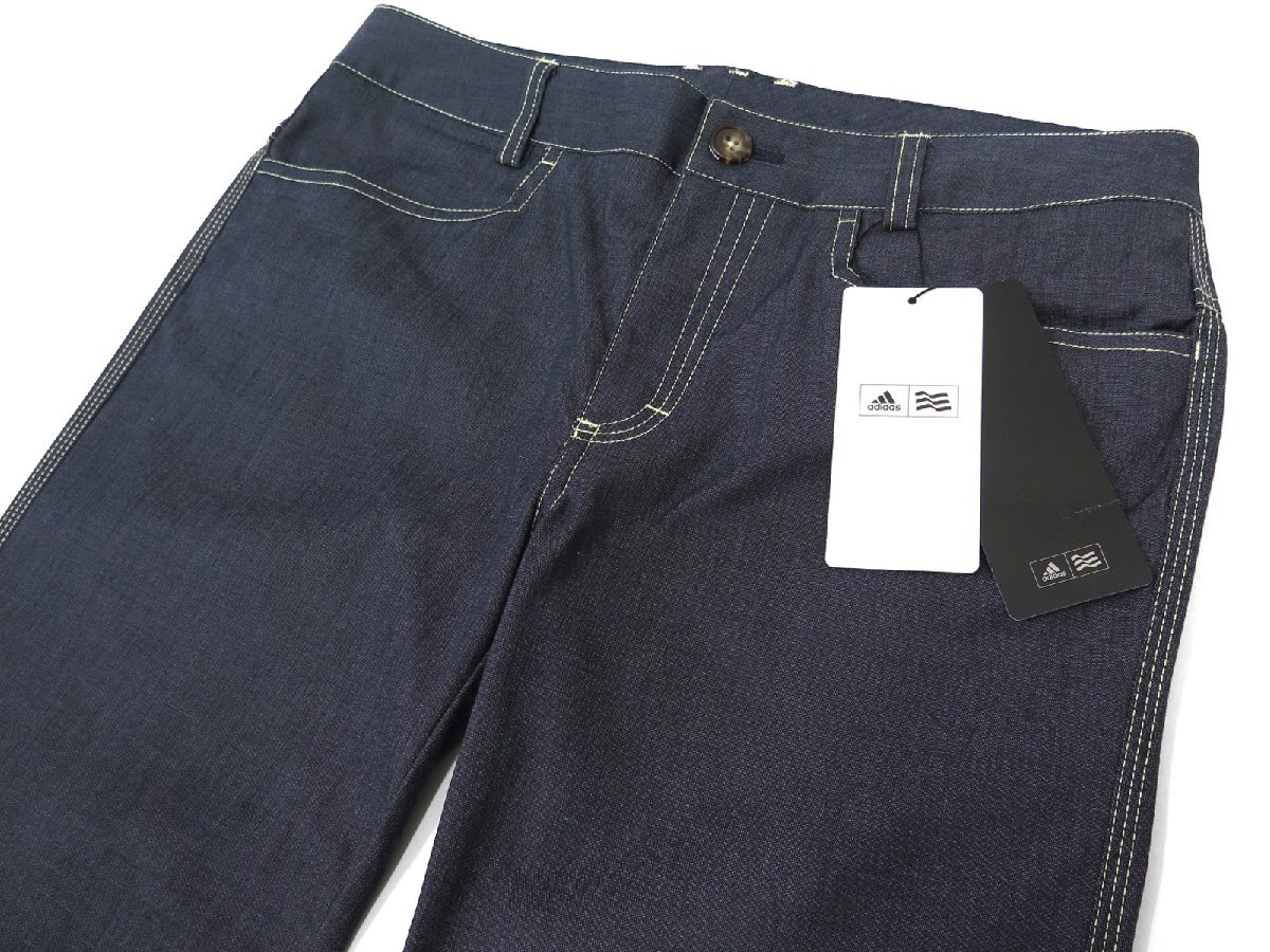 AD82●アディダスゴルフ adidas Golf （レディース）●N60050　新品　ストレッチ ロングパンツ　ネイビー/S　定価9900円
