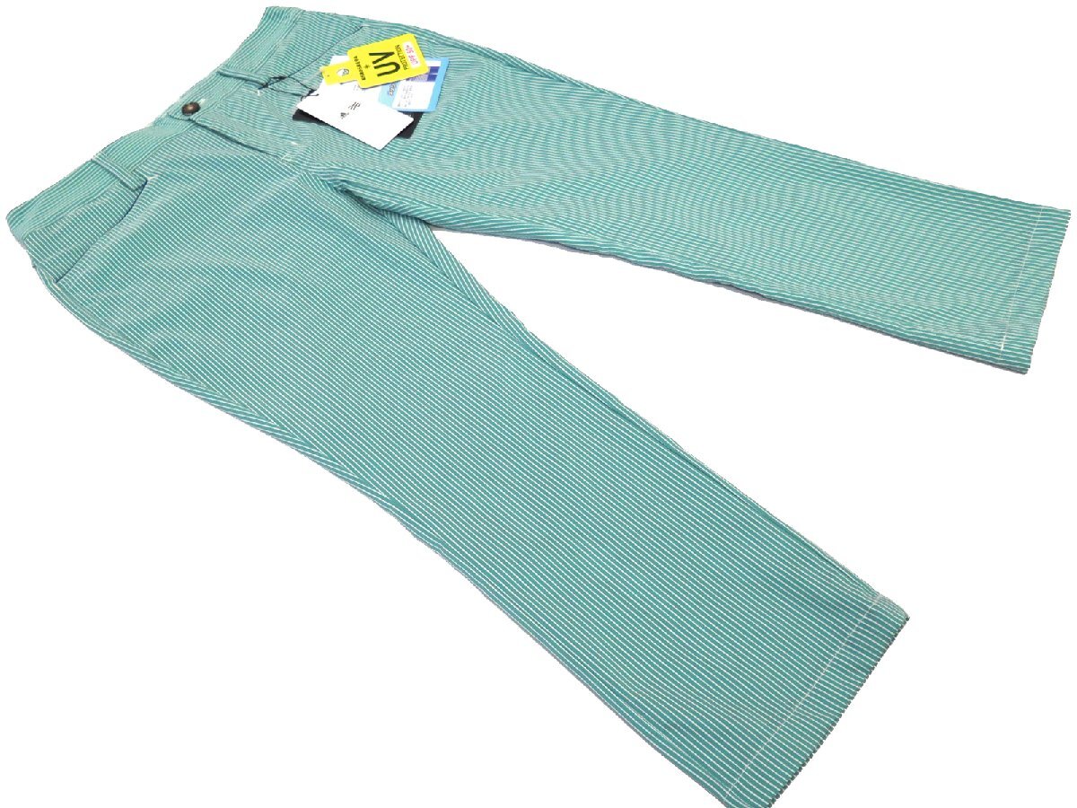 AD60●アディダスゴルフ adidas Golf （レディース）●N60972　新品　クロップドパンツ　グリーン/S　定価9900円