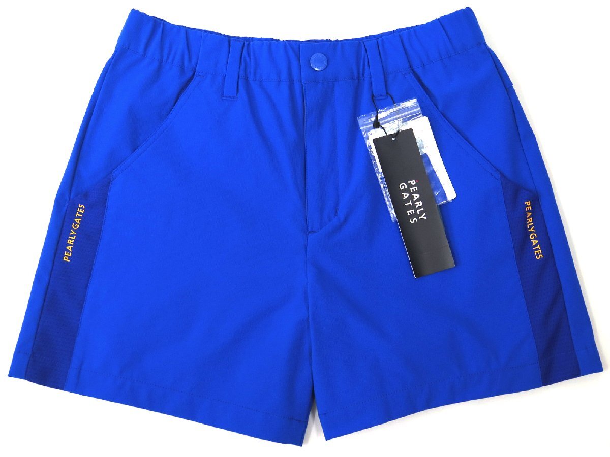 G423● PEARLY GATES パーリーゲイツ ●新品 【MOVE FIT】 ストレッチショートパンツ　ブルー/S　定価25300円