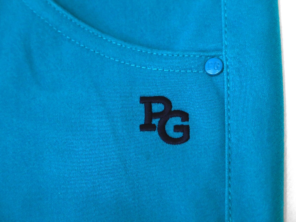 G390● PEARLY GATES パーリーゲイツ ●新品 【EX.STRETCH】 ストレッチ　レディース ロングパンツ　ブルー/M　定価25300円