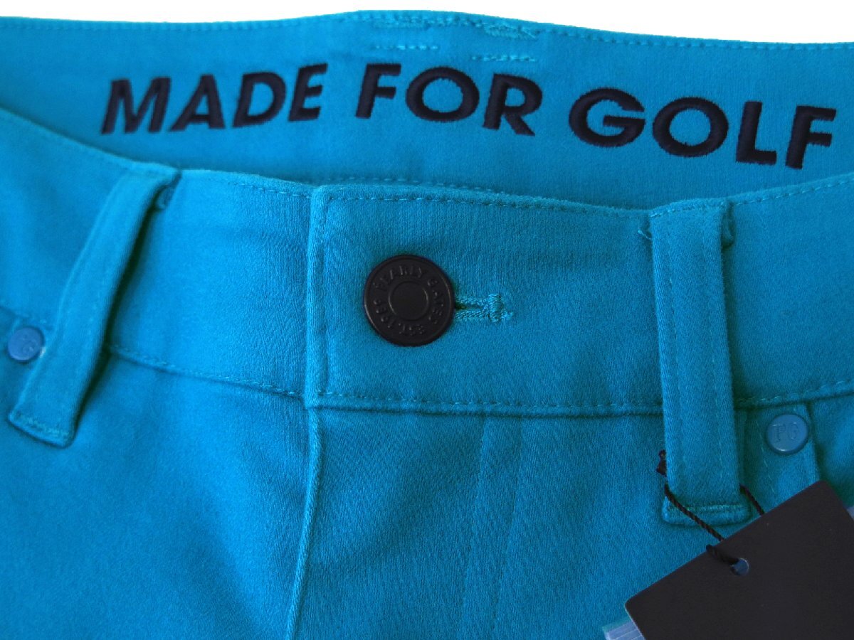 G390● PEARLY GATES パーリーゲイツ ●新品 【EX.STRETCH】 ストレッチ　レディース ロングパンツ　ブルー/M　定価25300円