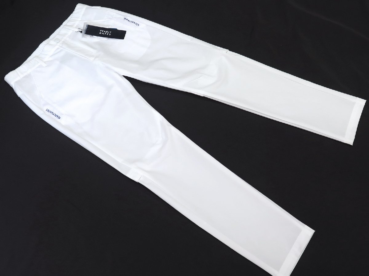 G365● PEARLY GATES パーリーゲイツ ●新品 【MOVE FIT】 ストレッチ　レディース ロングパンツ　ホワイト/S　定価26400円