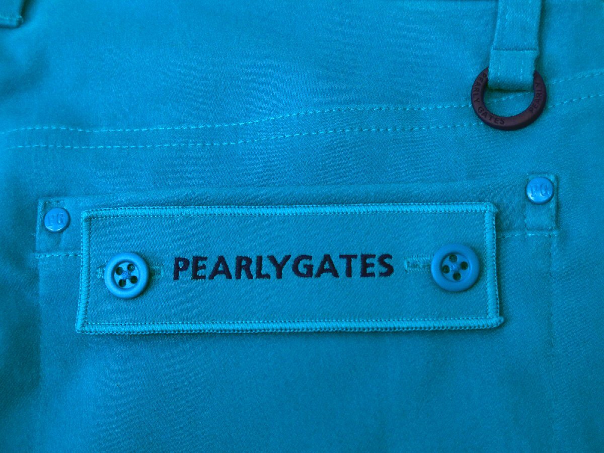 G390● PEARLY GATES パーリーゲイツ ●新品 【EX.STRETCH】 ストレッチ　レディース ロングパンツ　ブルー/M　定価25300円