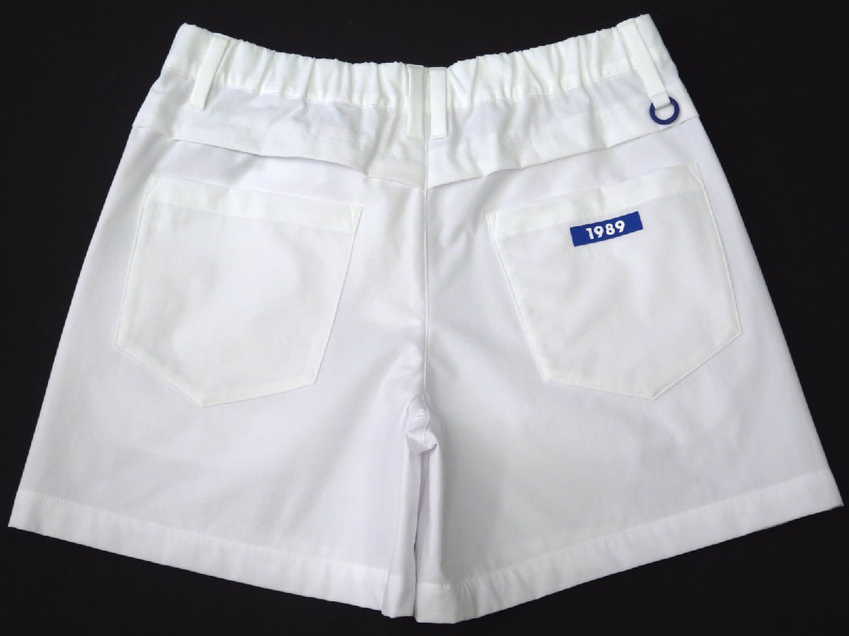 G537● PEARLY GATES パーリーゲイツ ●新品 【MOVE FIT】 ストレッチショートパンツ　ホワイト/M　定価25300円