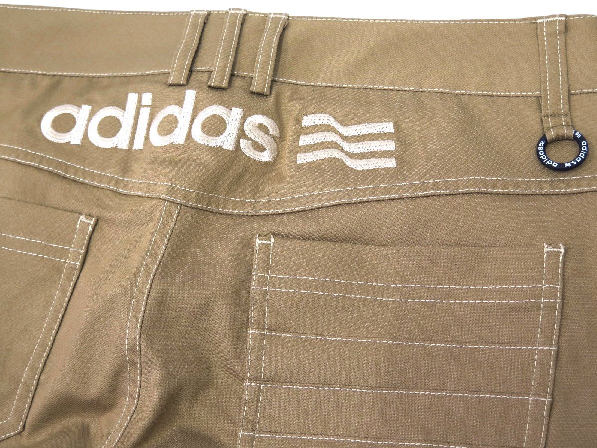 AD87●アディダスゴルフ adidas Golf （レディース）●N60048　新品　ストレッチ ロングパンツ　ベージュ/S　定価9900円