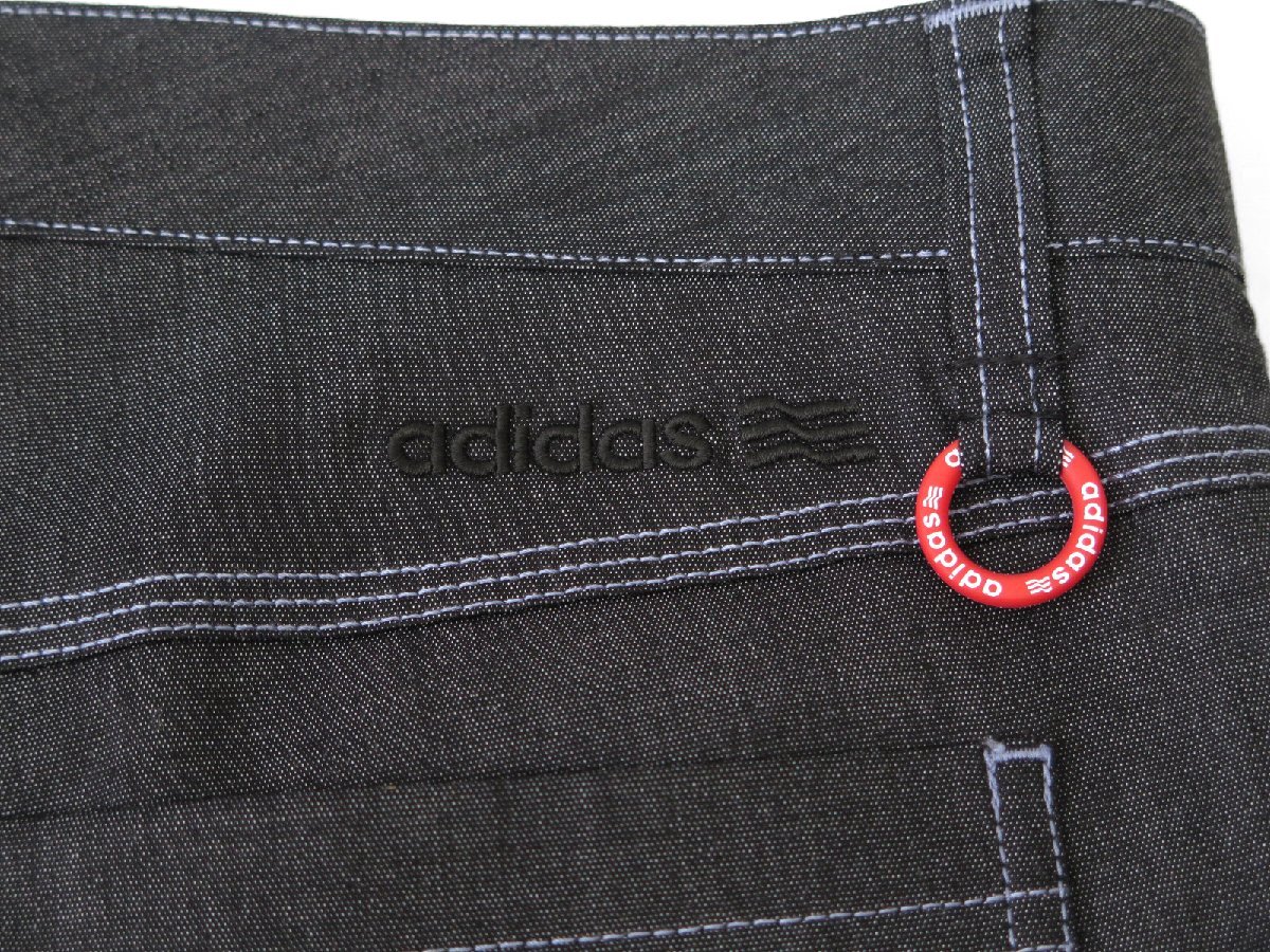 AD68●アディダスゴルフ adidas Golf （レディース）●N60053　新品　クロップドパンツ　ブラック/M　定価9900円