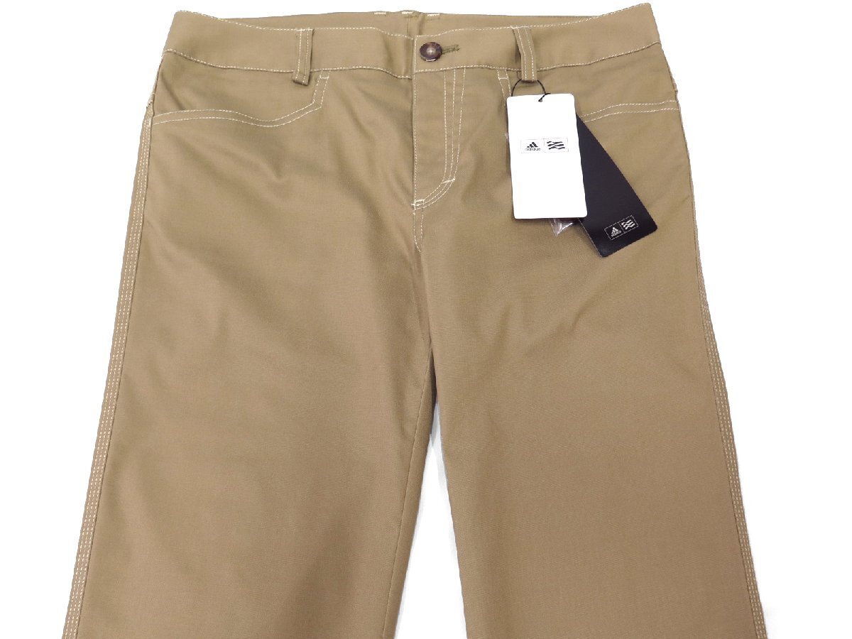 AD87●アディダスゴルフ adidas Golf （レディース）●N60048　新品　ストレッチ ロングパンツ　ベージュ/S　定価9900円