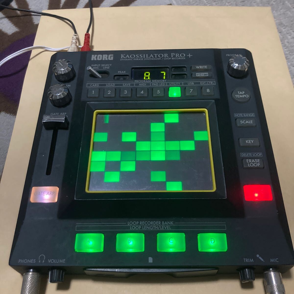 ジャンク品KORG KAOSSILATOR PRO コルグ カオシレーター 送料無料 KORG KAOSSILATOR PRO+ コルグ カオシレーター プロ