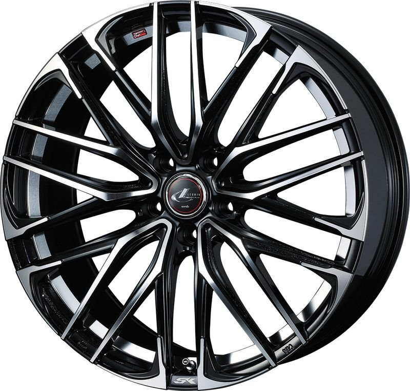 Weds レオニス SK 17インチ×7J +47 5-100 ウェッズ ホイール LEONIS PBMC/BMCMC 17x7J