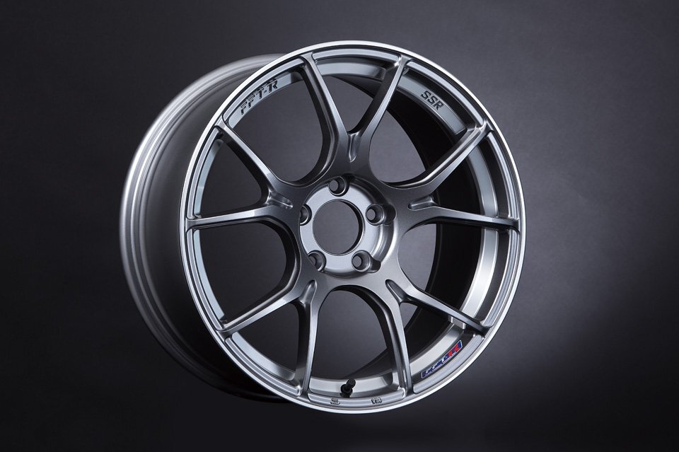 SSR GT GTX02 17インチ×7J 5-100 ホイール DRKSLV/GLSBLS 17x7J