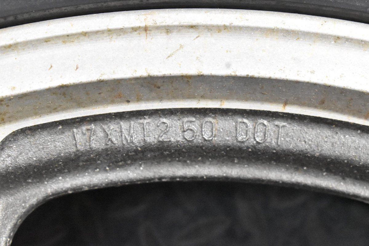 S605 当時物 純正 GS1000L リアホイール 0077 検) GS1000S クーリー GS750 GS750E_画像4