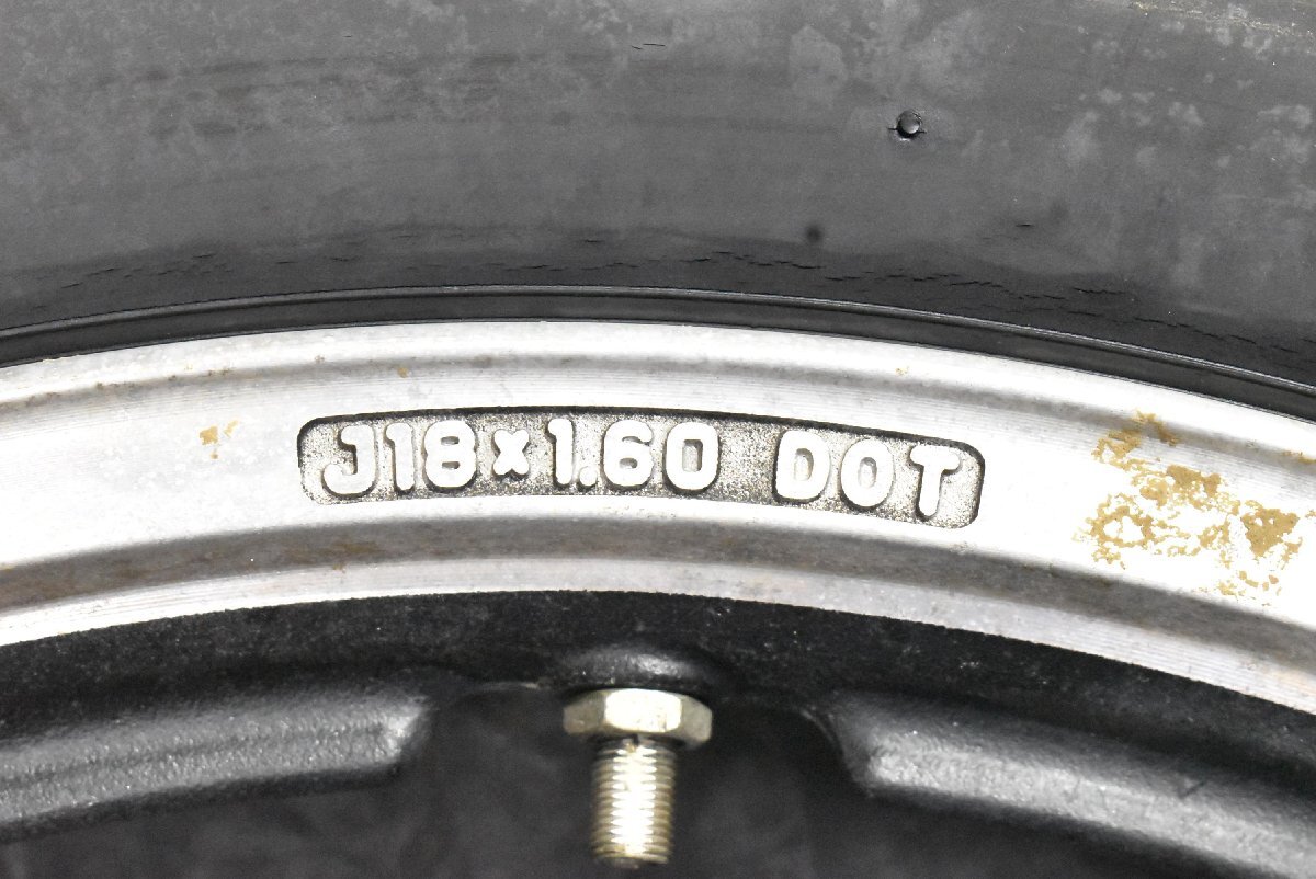 S616 подлинная вещь оригинальный GS450E переднее колесо 0033 осмотр ) GSX400E GS400 Zari 