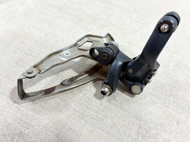 シマノデオーレLX FD-M571 バンド31.8㎜ 全國(guó)定形外郵便450円で発送します　OLD MTB