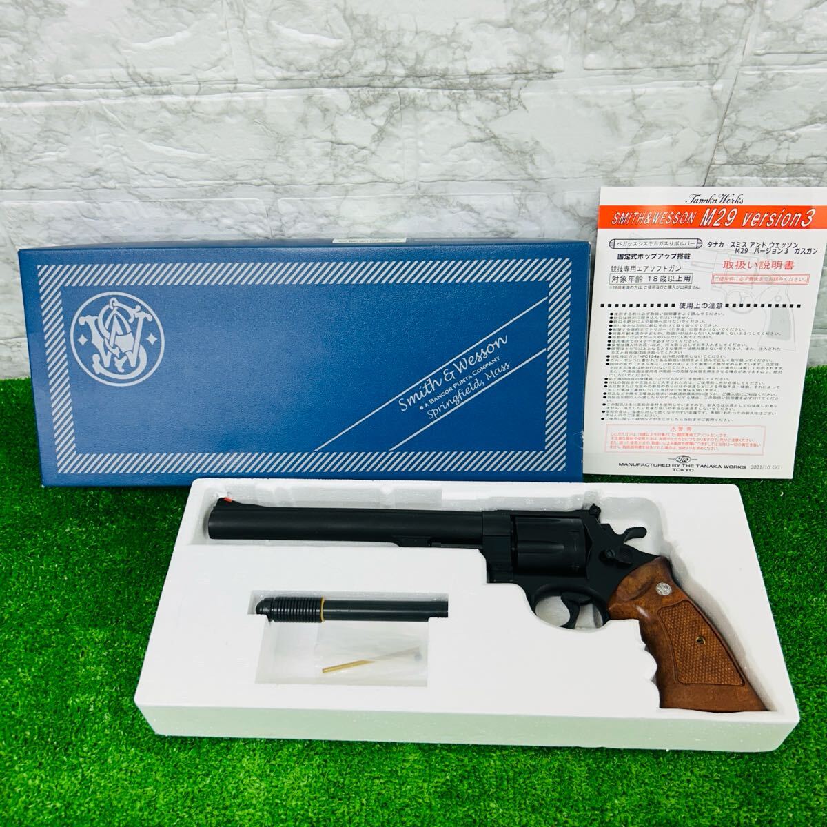 美品 TANAKA WORKS タナカ SWITH&WESSON M29 version3 ガスガン　