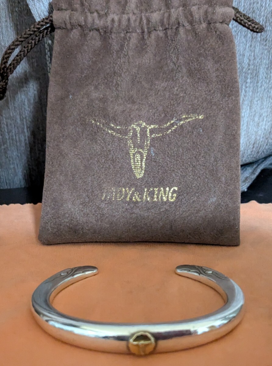 TADY＆KING バングル シルバー 中古品 タディー＆キング