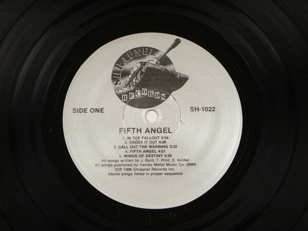 * рис запись Fifth Angel fifth * Angel / shrink есть /LP,SH-1022 #C19YK2