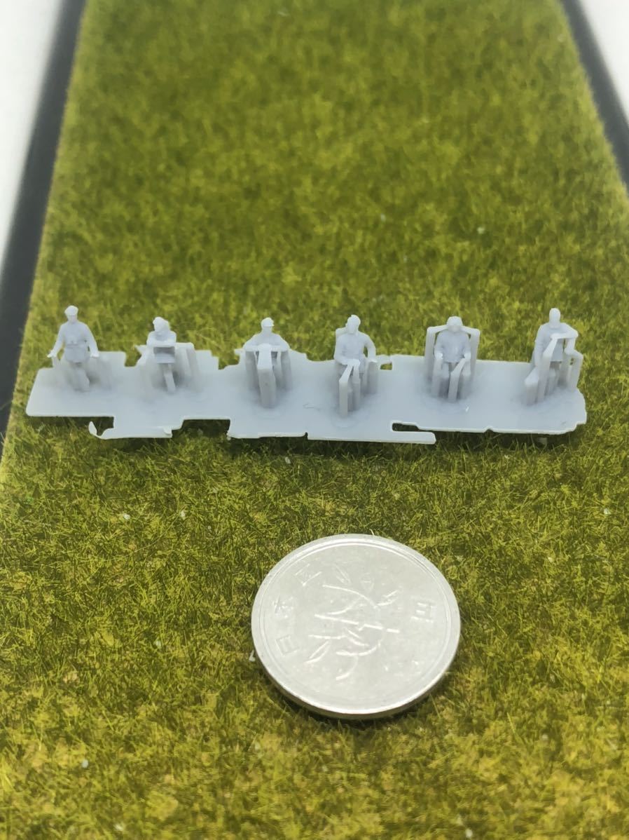 1/144 resin комплект не крашеный WWⅡ Германия армия север Africa битва место L vi n* long meru суша армия изначальный .& танк .... половина . фигурка 6 body [ включение в покупку возможность ]