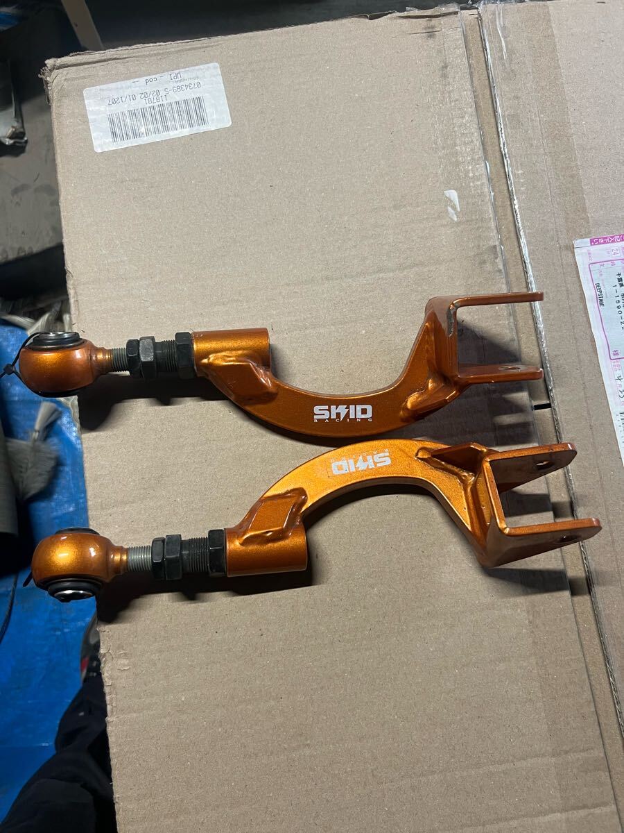 シルビア s15 スキッドレーシング skid 鬼キャン アッパーアーム S14 調整式 その他