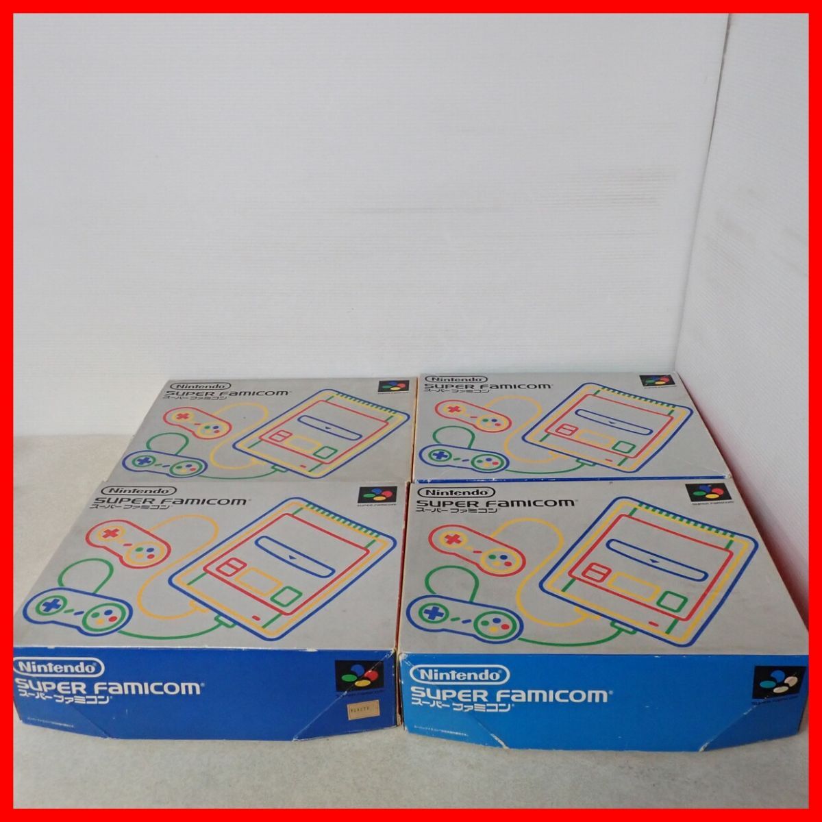 SFC Super Famicom Hsu fami корпус 10 шт. комплект nintendo Nintendo с ящиком [CA