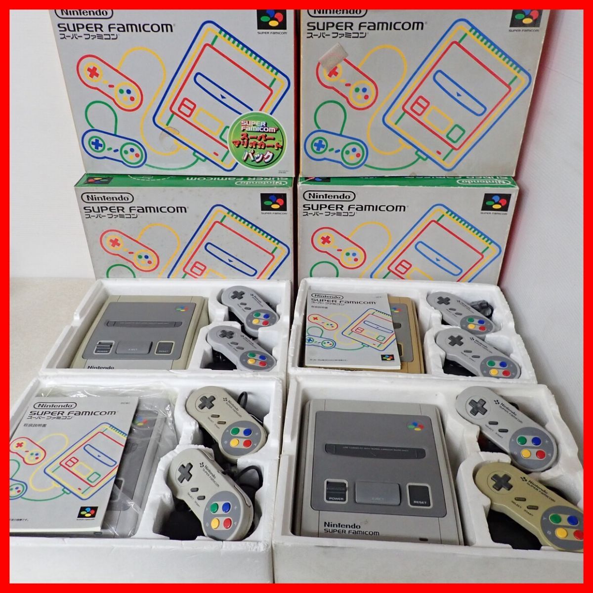 SFC Super Famicom Hsu fami корпус 10 шт. комплект nintendo Nintendo с ящиком [CA