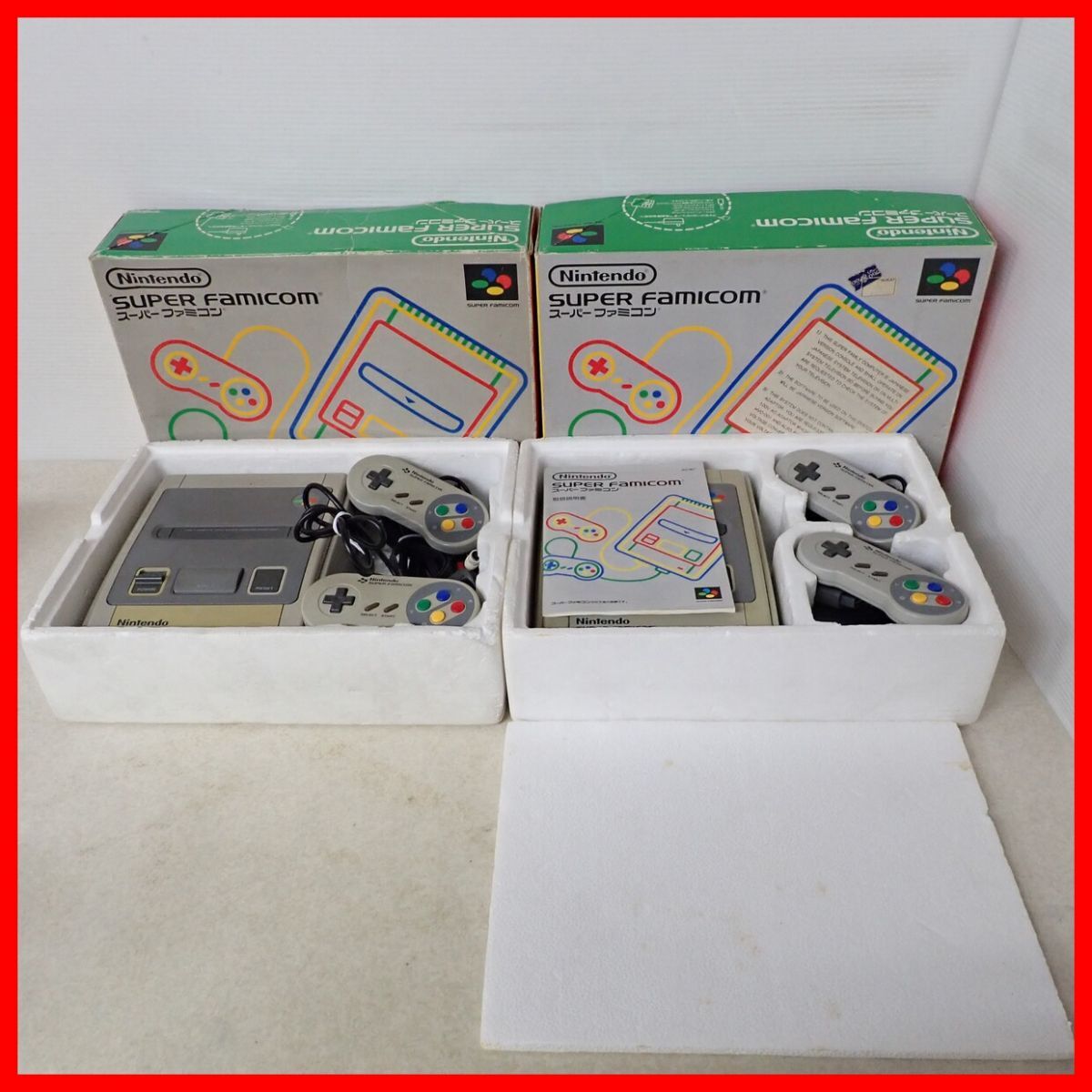 SFC Super Famicom Hsu fami корпус 10 шт. комплект nintendo Nintendo с ящиком [CA